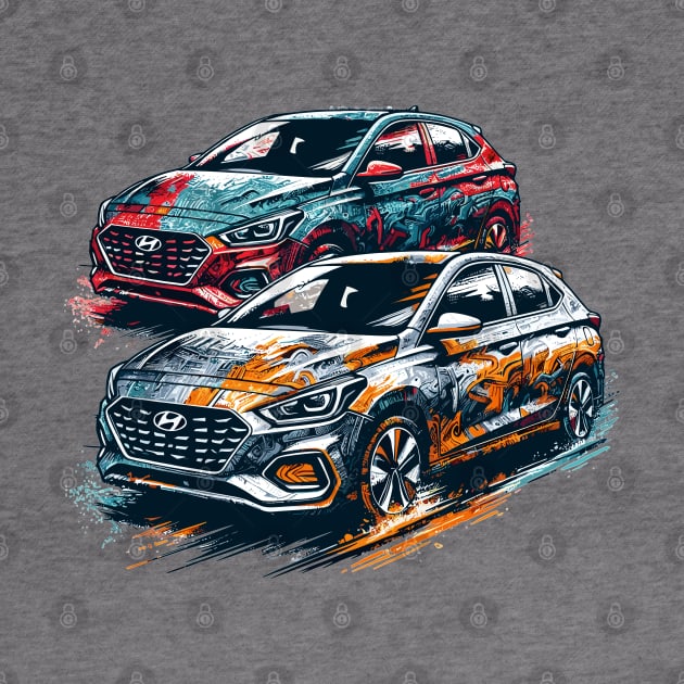 Hyundai Accent by Vehicles-Art